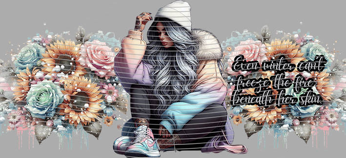 16oz Sunflower Girl-SU-466